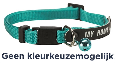 Trixie Collar Kat mitt hem med Adressflap Sorti