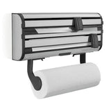Leifheit roller holder parat royal - black stainless steel