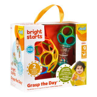 Oball gift set grasp the day - - from 3 months