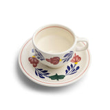 Boerenbont cup and saucer 0.2l box of 6 pieces