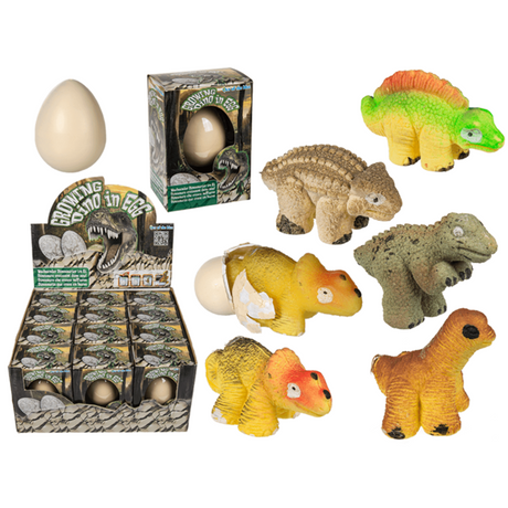 Dsp. growing dinosaur in egg. 6 cm.