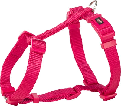 Trixie Dog Harness Premium H-Harness Fuchsia