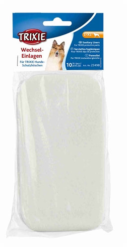 Trixie panty liners for protective pants