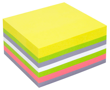 Info notes in-5654-80 75x75mm, 400 sheets, 5 colors, fsc.