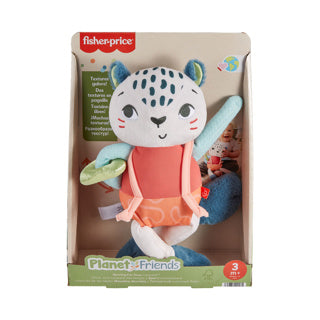 Fisher-price fisher price planet friends - snow leopard - cuddly toy
