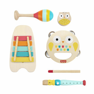 Mattel Fisher-Price Wooden Musical Instrument Gift Set