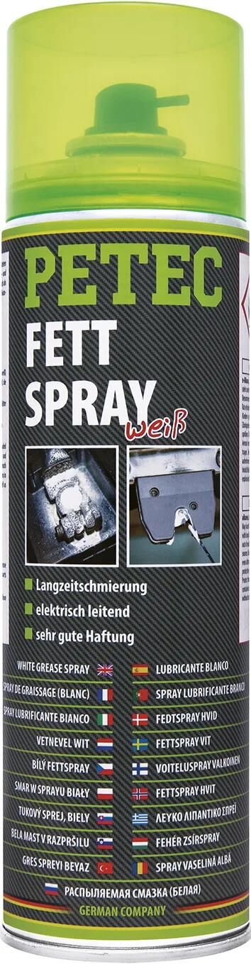 Petec grease spray white 500 ml