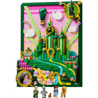Lego - smaragd stadsmurkonst - elak - 75685