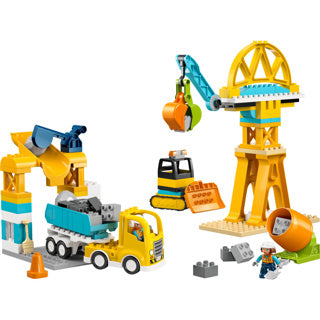 Lego duplo town 10476 stavenisko a vozidlá 3v1