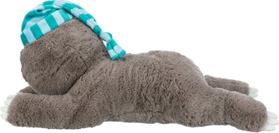 Trixie Plüsch Sloth Grey mat Häerzschlag fir Welpen