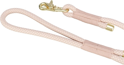 Trixie soft rope dog leash pink light pink