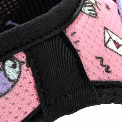 Postroj pro psy Morso body mesh recyklovaný sladký tweet růžový