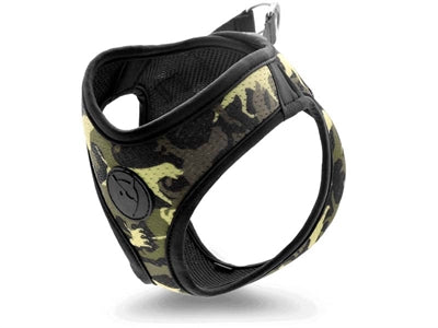 Morso hundesele body mesh resirkulert helmetall hund brun