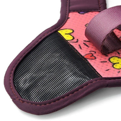 Morso Hundegeschirr Body Mesh recyceltes Pink Think Pink