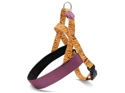 Morso Norwegian dog harness recycled jungle drum orange