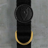 Morso recycled gold caviar dog collar
