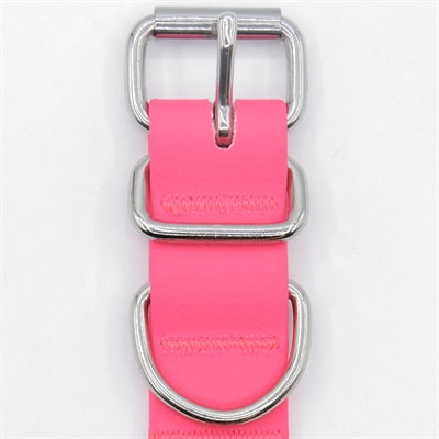Collier pour chien Morso imperméable recyclé rose passion rose