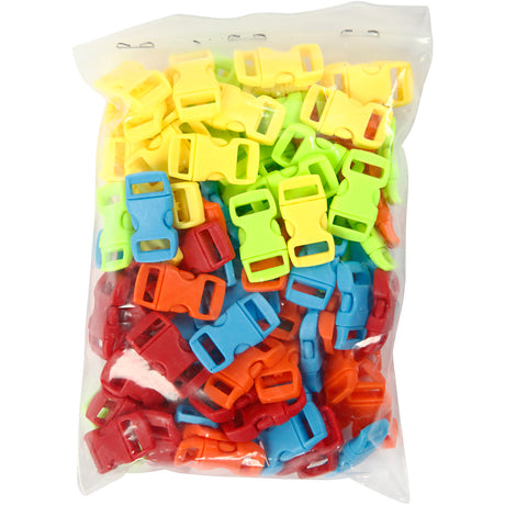 Creativ company https: www.cchobby.nl click-closure-l-29-mm-b-15-mm-hole size-3x11-mm-various-colors-100-piece-1-box