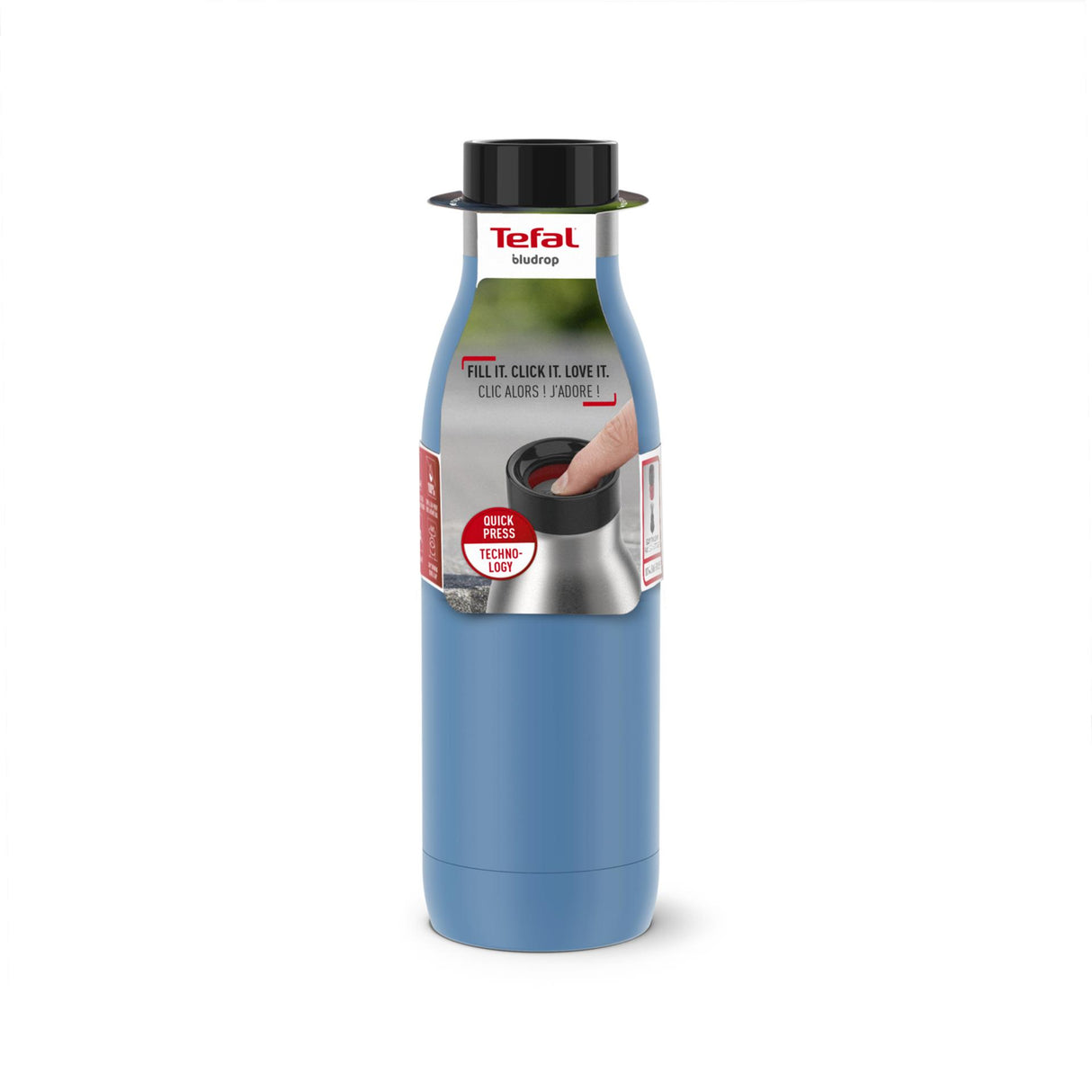 Tefal n3110310 bludrop basic thermos bottle 0.5l blue