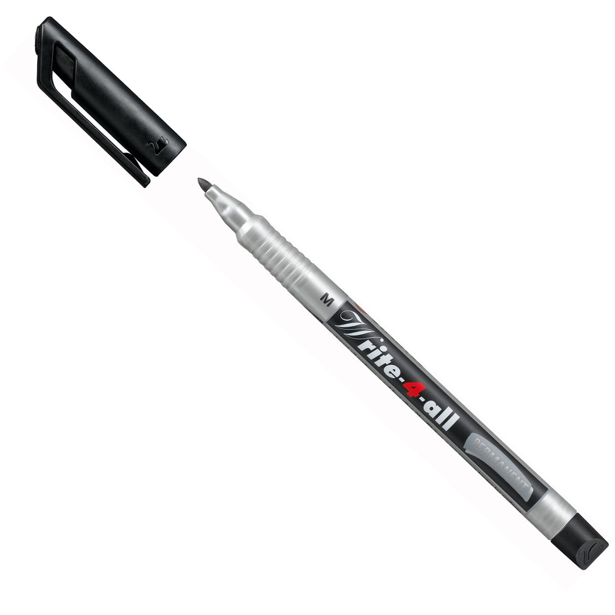 Stabilo write-4-all - permanentný popisovač - medium - black