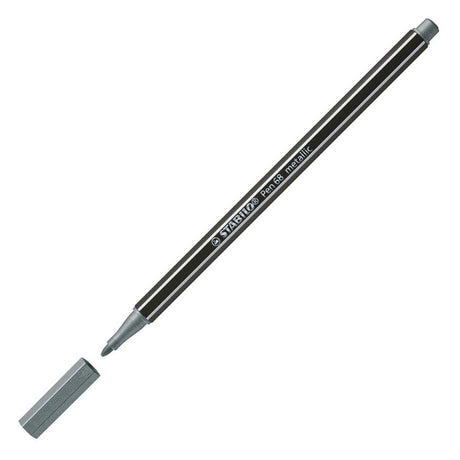 Caneta Stabilo 68 caneta hidrográfica metálica - prata (68 805)