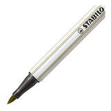 Stabilo pen 68 ecset - filctoll - sárzöld (37)