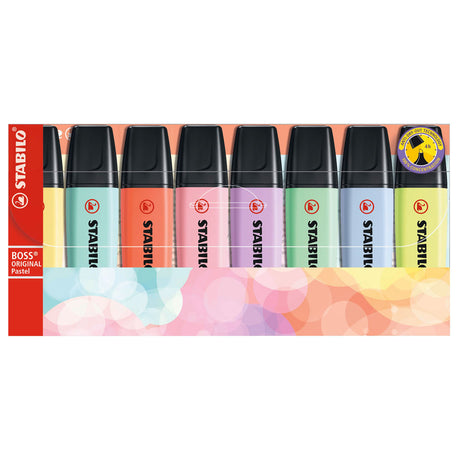 Stabilo Boss Original Pastel - Highlighter - Set of 8