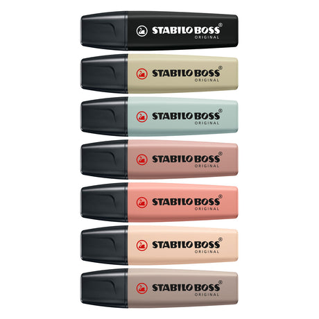 Stabilo Boss Original - Highlighter - Set of 8 - Nature Colors