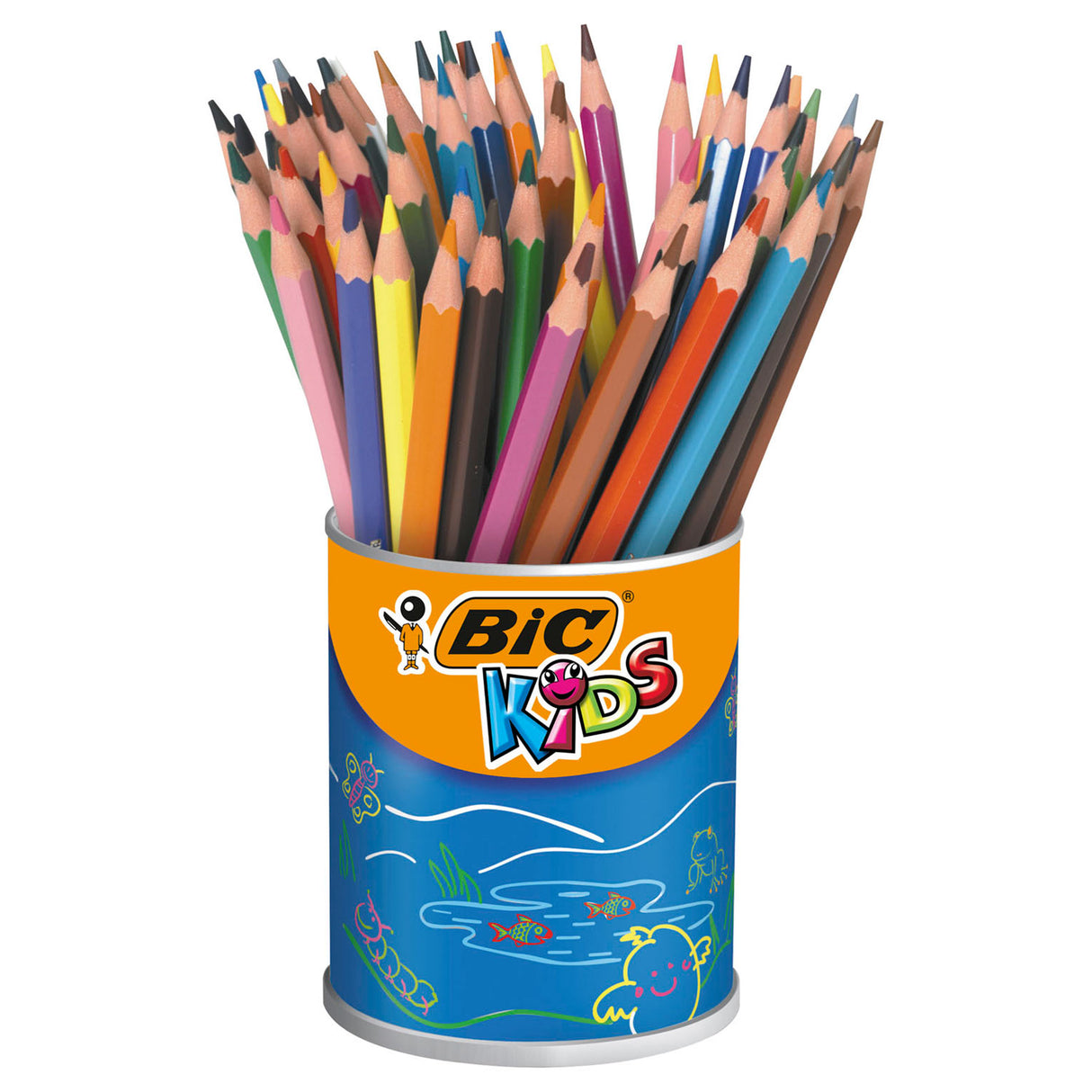 Bic kids ecolutions evolution colored pencils, 60 pcs.