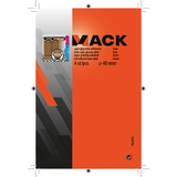 Mack 1048783 - super glijpastille zelfklevendbruin ø 40 mm 4 st pcs | 12 stuks
