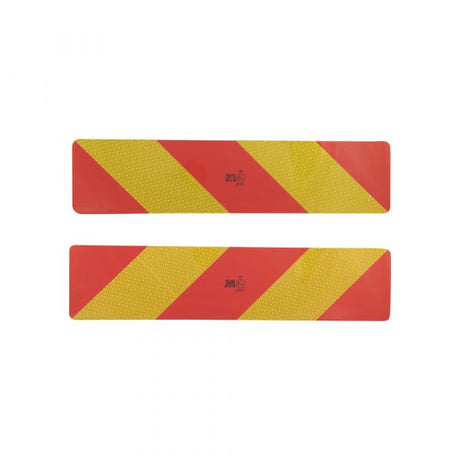 Plate set towing vehicle l+r