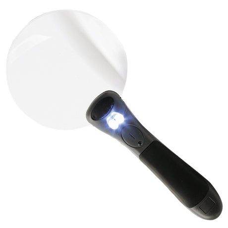Konus Hand Magnifier Lux-90 2.5x with LED