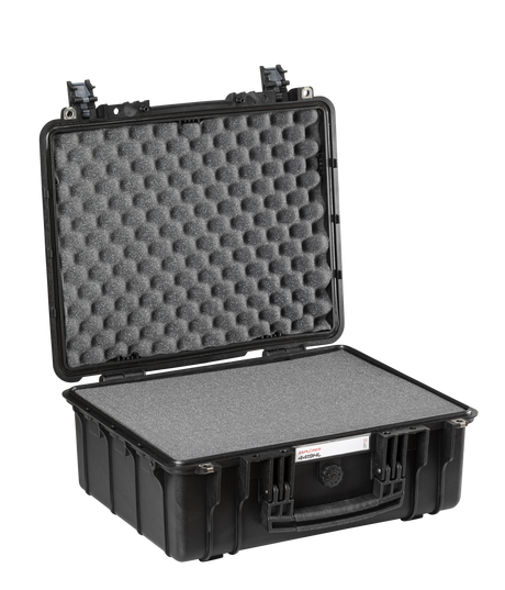 Explorer Cases 4419HL Black Suitcase with Pluck Foam