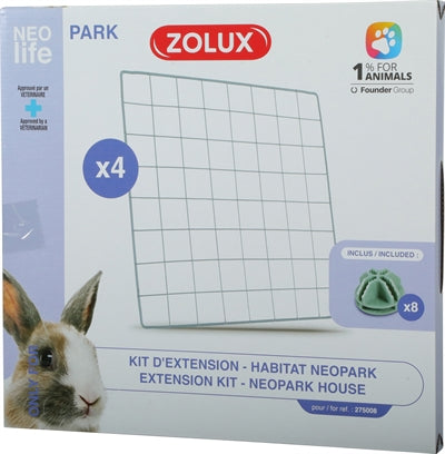 Zolux Neolitife Neopark Rackile Rapporten Set GaPanel