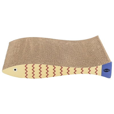 Trixie scratch mat žuvis su katžolės mėtų žaliu kremu