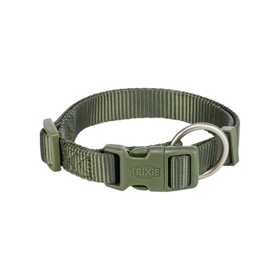 Trixie dog collar premium olive green