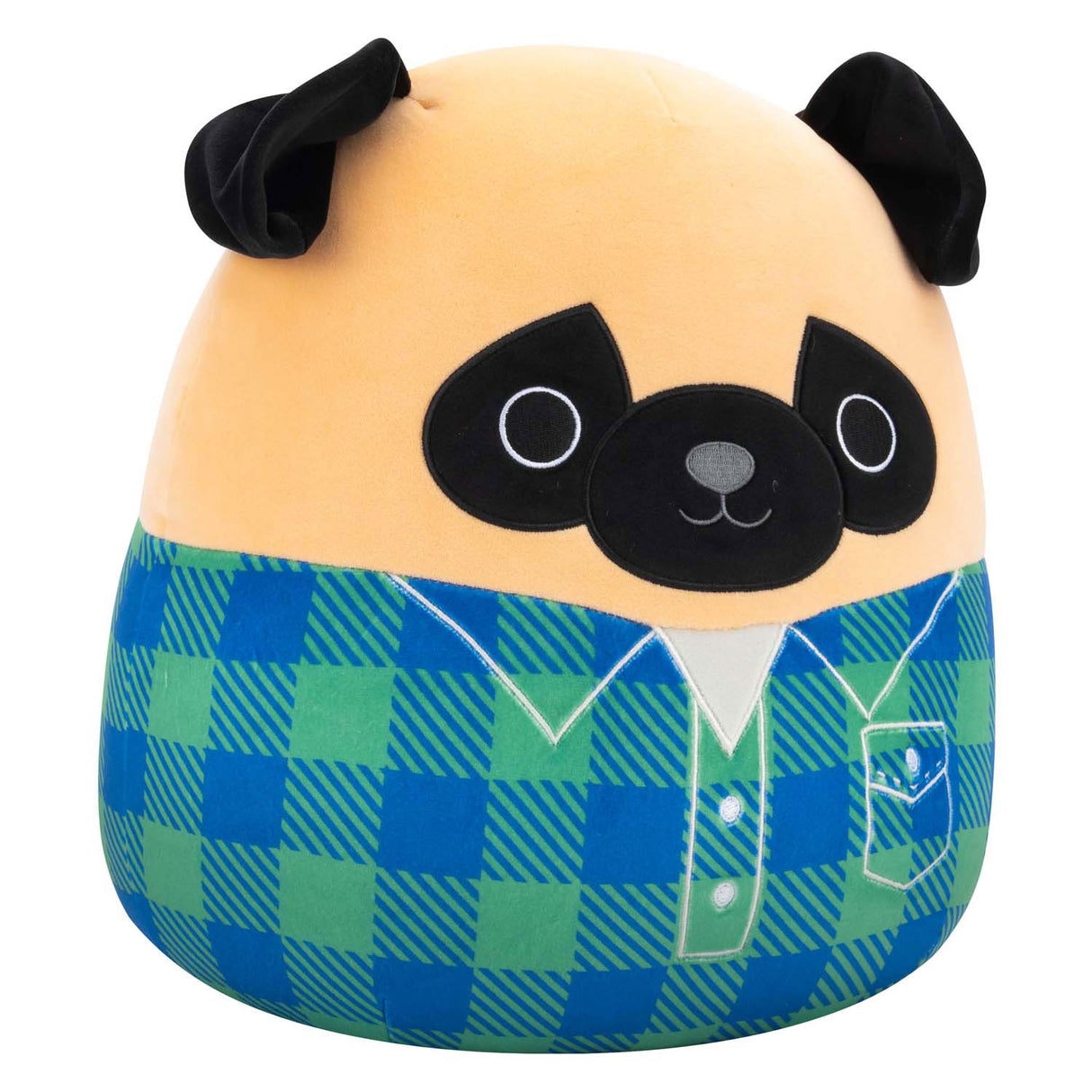 Plyšová hračka Squishmallows - princ mops, 30 cm