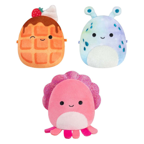 Squishmallows gose plysch - micromallows auggie, vävare, zinx - 3 st.