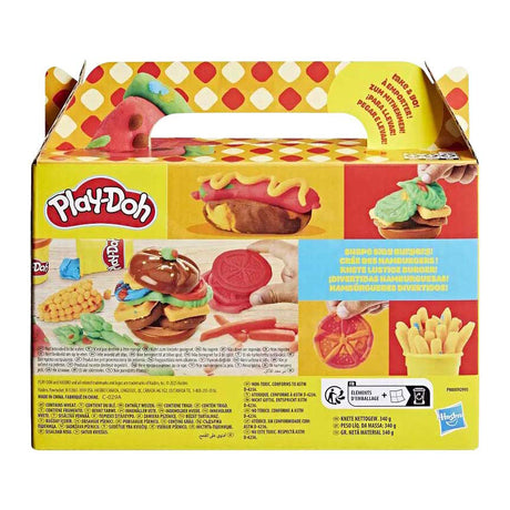 Play-doh grilio pramoga - 6 moliniai puodai
