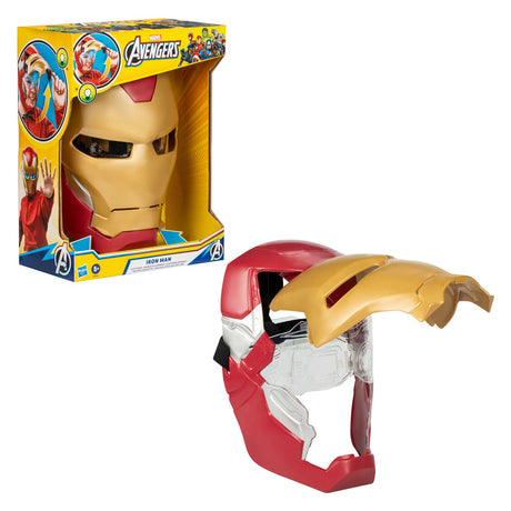 Marvel avengers the iron man costume mask - gold