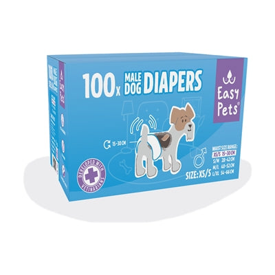 Easypets dog diapers male
