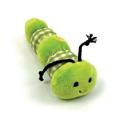 Happy pet tabby patch caterpillars