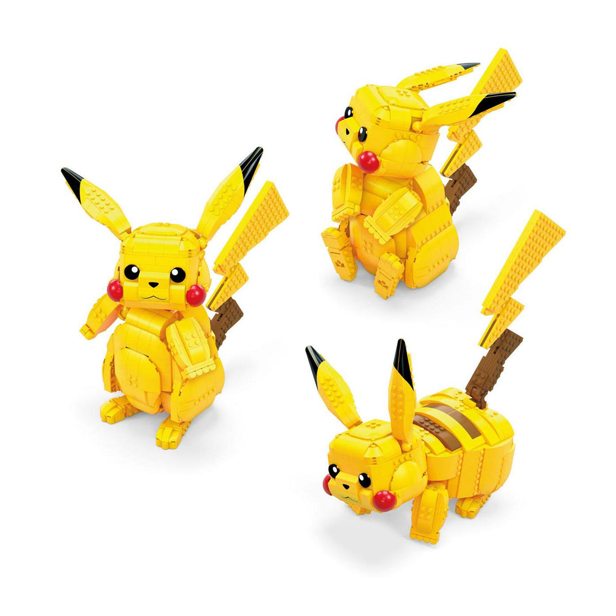 Conjunto de construção Mattel mega construx pokémon - pikachu, 30cm