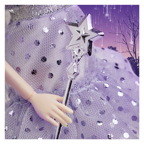 Barbie tooth fairy with magic wand - fashion doll