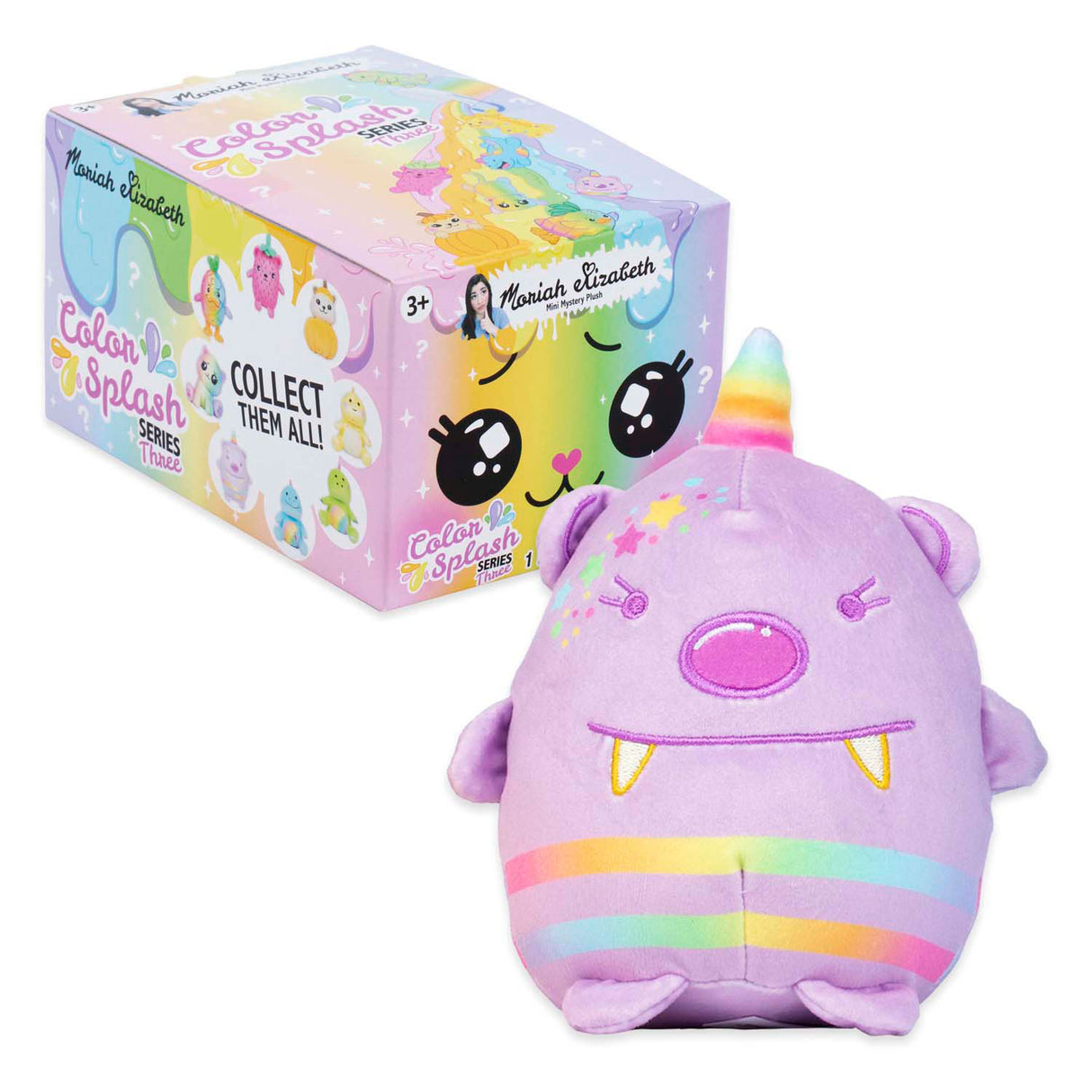 Moriah Elizabeth Mystery Cuddly Toy - Serie 3 Faarfsplash, 15cm