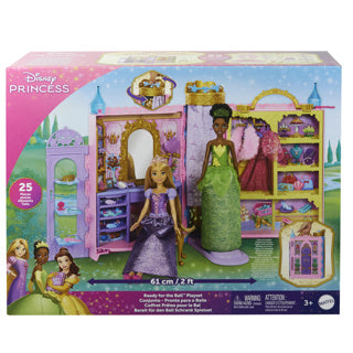 Princesse Disney prête pour le bal - château