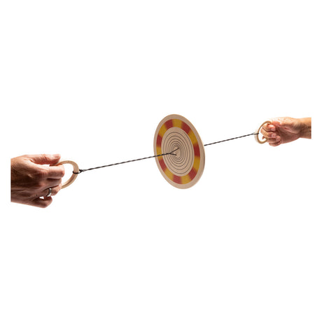 Bs Spillsaachen Faarf Spinner Holz zéien Spill