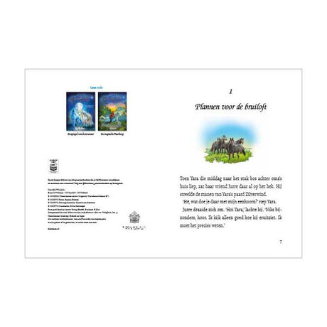 An ghaoth airgid Kluitman - na capaill fhiáine