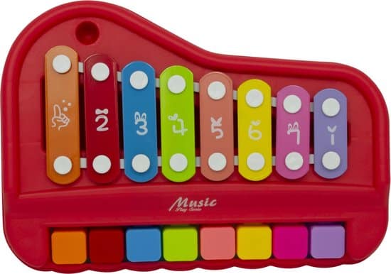 Intro music xylophone with piano red