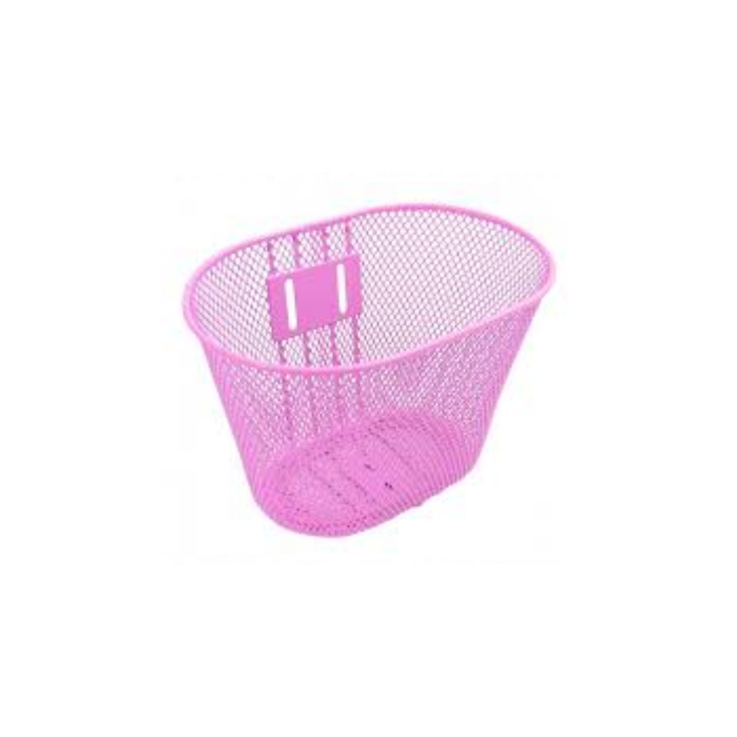 children's bicycle basket 8.5 liter pink